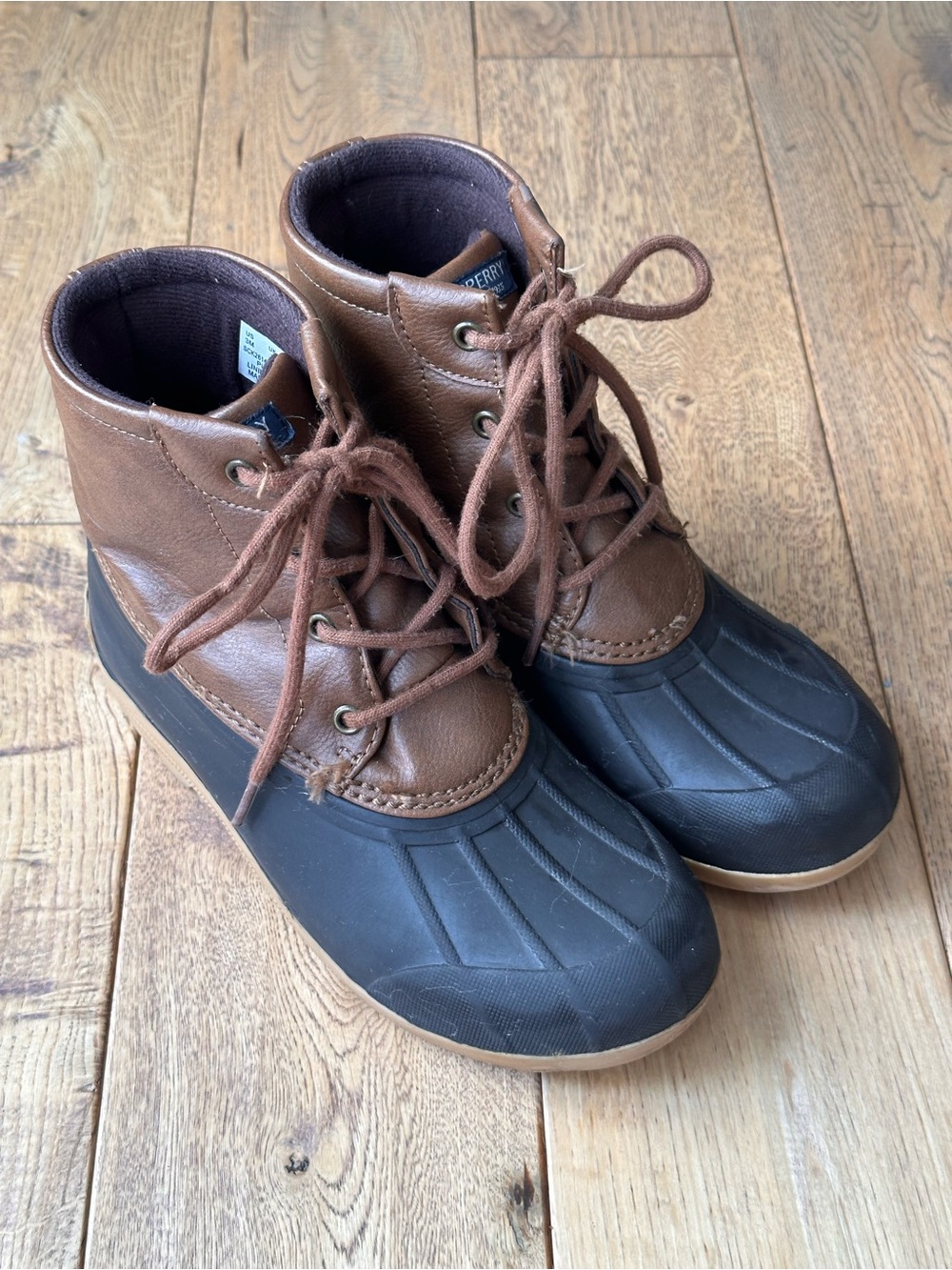Sperry Unisex Kids Port Duck Boot size 3